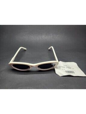 Chimi x Joel Ighe Womens Sunglasses Oval White Plastic Frames 50mm